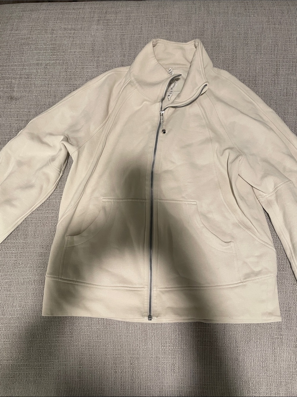 lululemon athletica Cream Full-Zip Jacket